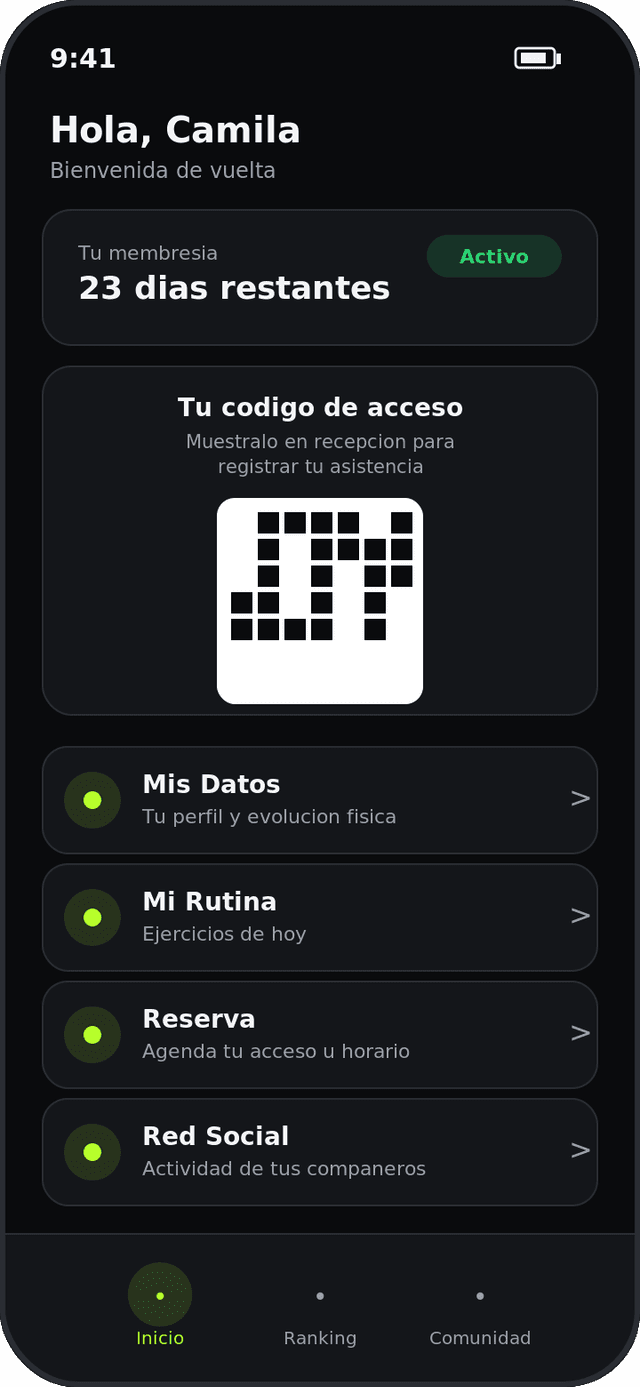 Tu gimnasio, en tu bolsillo